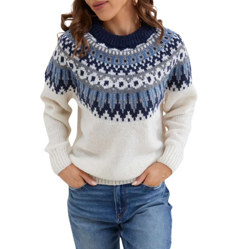 Freya™ | Mønstret Sweater