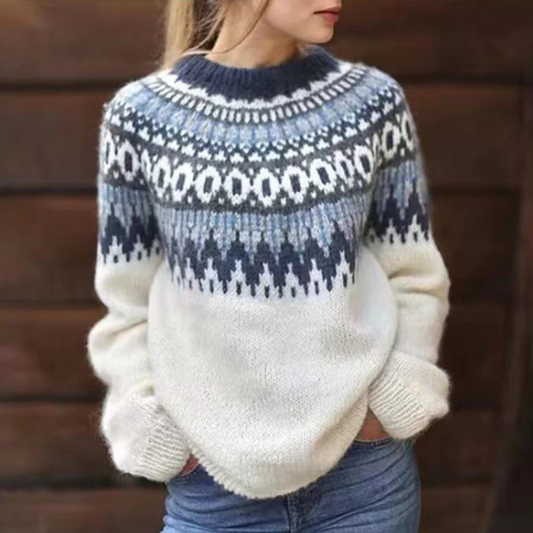Freya™ | Mønstret Sweater
