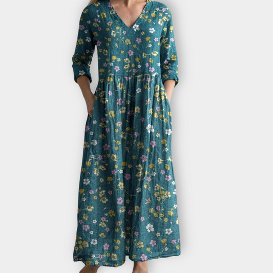 Signe | Boho Maxikjole i luksuriøst, blødt stof