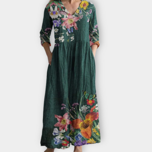 Sofie | Boho Maxikjole i luksuriøst, blødt stof