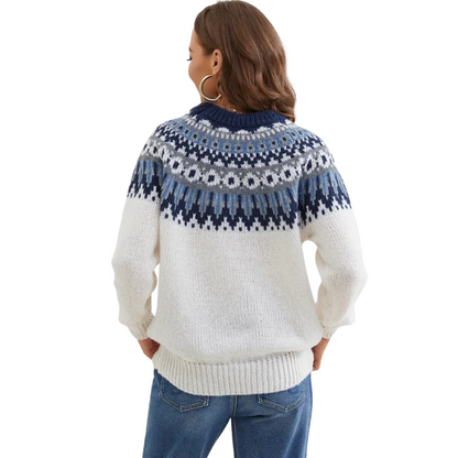 Freya™ | Mønstret Sweater