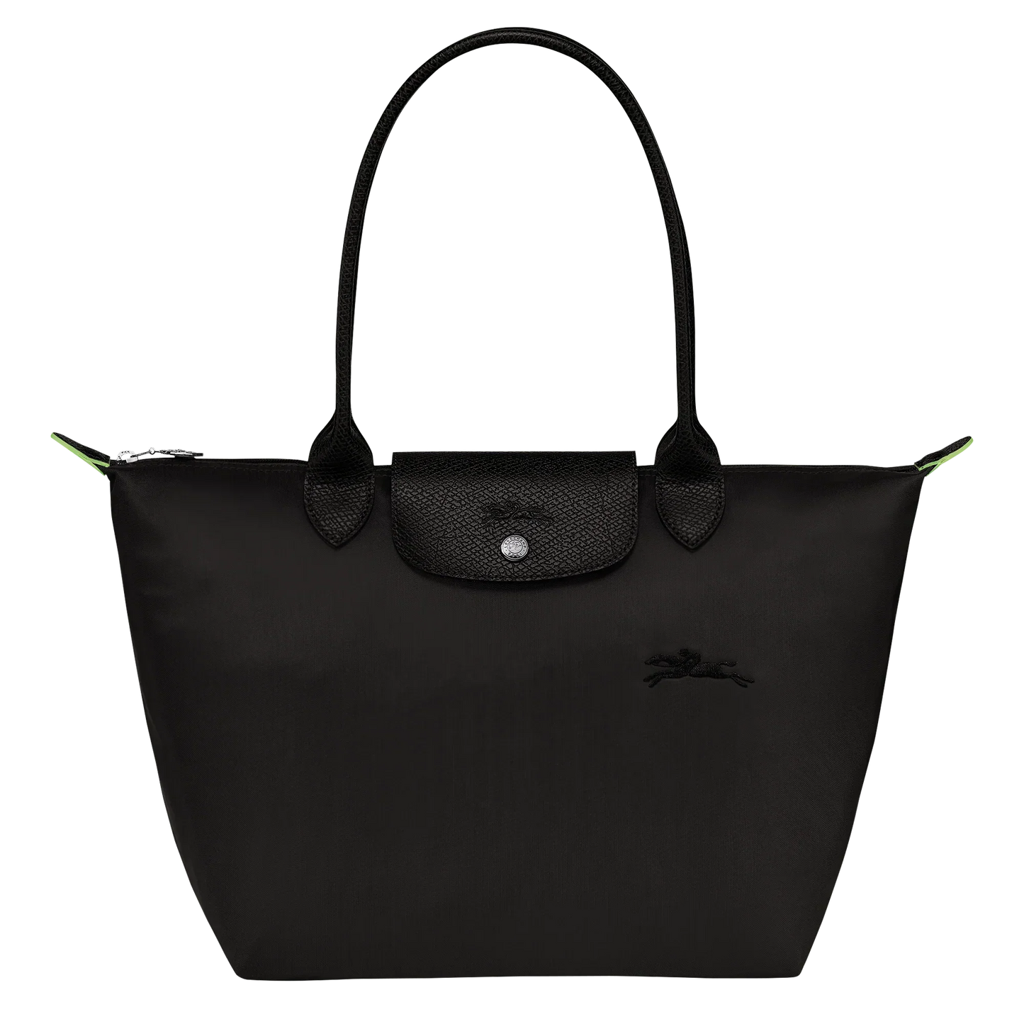 Pliage Bag, Black – Recycled Canvas (Size L)