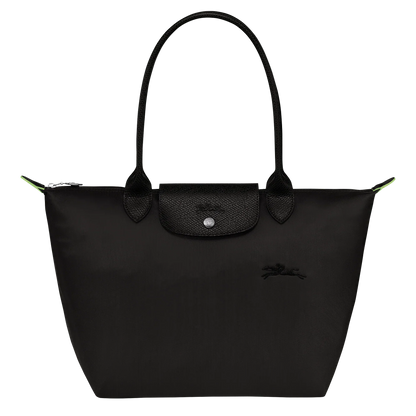 Pliage Bag, Black – Recycled Canvas (Size L)