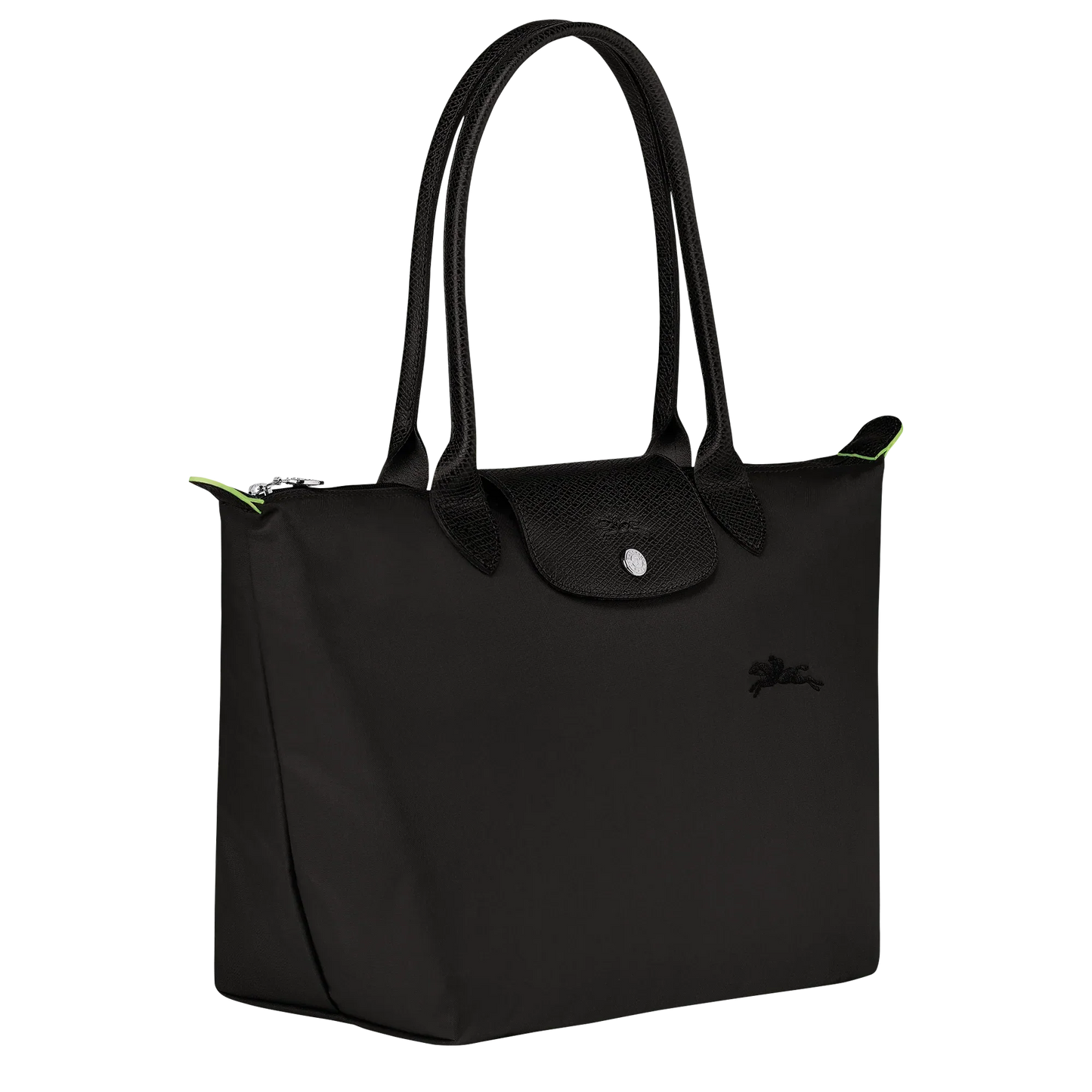Pliage Bag, Black – Recycled Canvas (Size L)