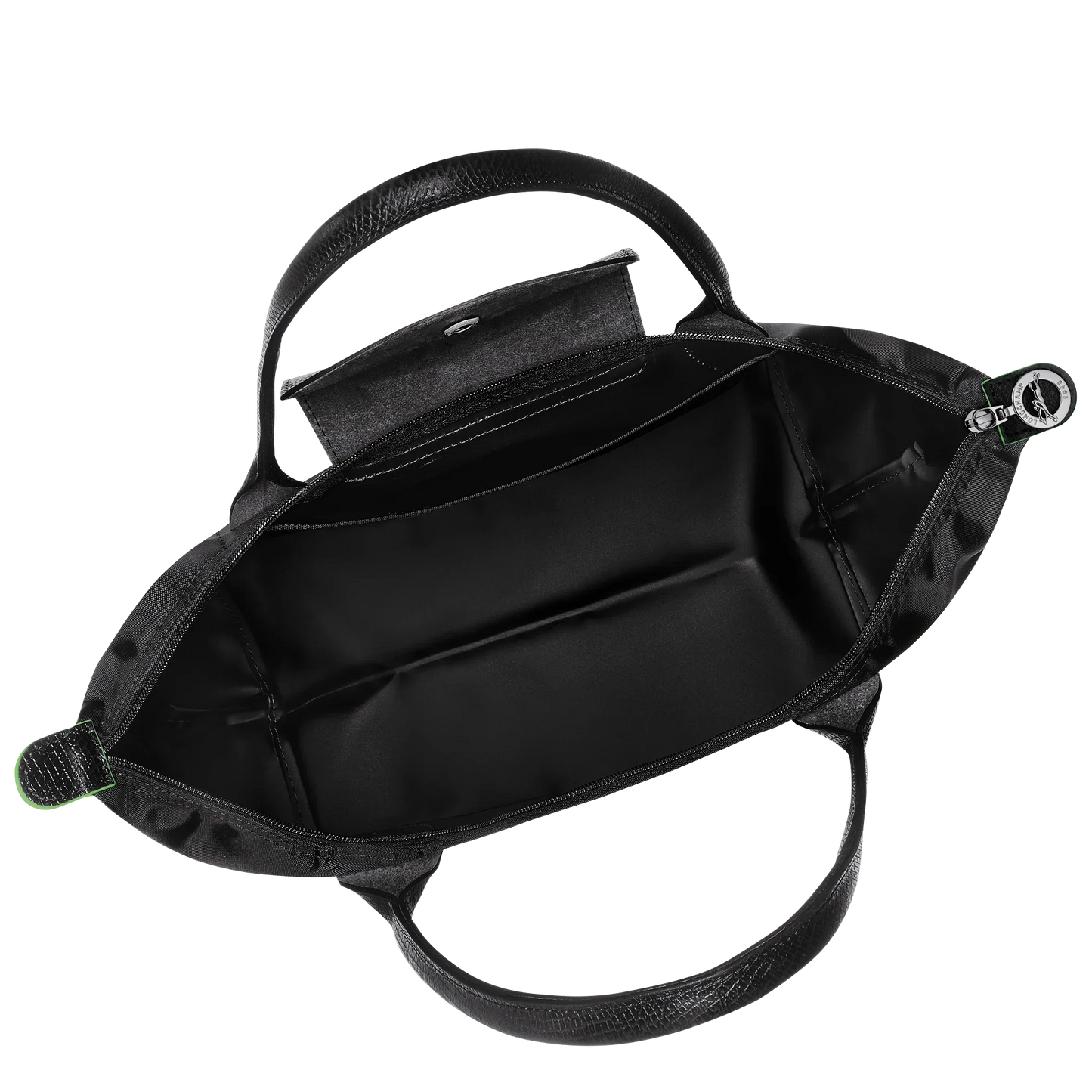 Pliage Bag, Black – Recycled Canvas (Size L)