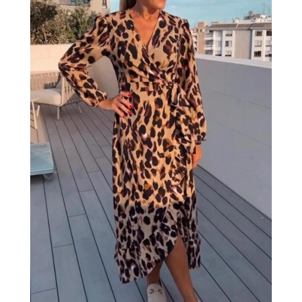 Lisa | Elegant kjole med V-hals